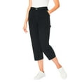 thumbnail image 1 of Woman Within Plus Size Carpenter Denim Capri, 1 of 3