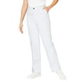 thumbnail image 1 of Woman Within Plus Size Back-Elastic All-Cotton Denim Carpenter Jeans, 1 of 3