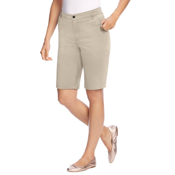 Woman Within Plus Size Carpenter Denim Short