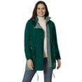 thumbnail image 1 of Woman Within Women's Plus Size Colorblocked Taslon Anorak, 1 of 5