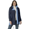 thumbnail image 1 of Woman Within Plus Size Colorblocked Taslon Anorak, 1 of 6