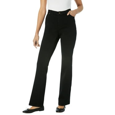 Woman Within Plus Size Comfort Curve Bootcut Denim Jean