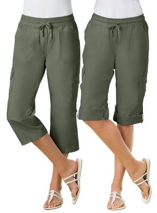 Capris Plus Size Pants in Womens Pants 