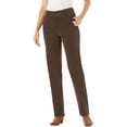 thumbnail image 1 of Woman Within Plus Size Corduroy Straight Leg Jeans, 1 of 5