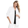 thumbnail image 1 of Woman Within Plus Size Cotton Gauze Bigshirt, 1 of 6