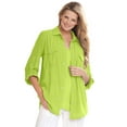 thumbnail image 1 of Woman Within Plus Size Cotton Gauze Bigshirt, 1 of 6