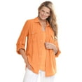thumbnail image 1 of Woman Within Plus Size Cotton Gauze Bigshirt, 1 of 6