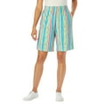 thumbnail image 1 of Woman Within Plus Size Elastic-Waist Knit Short, 1 of 5