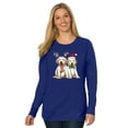 thumbnail image 1 of Woman Within Plus Size Fleece Holiday Sweatshirt, 1 of 5