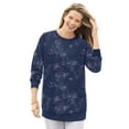 thumbnail image 1 of Woman Within Plus Size Fleece Sweatshirt, 1 of 5