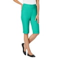 thumbnail image 1 of Woman Within Women's Plus Size Flex-Fit Pull-On Denim Short, 1 of 6