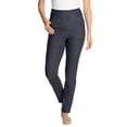 thumbnail image 1 of Woman Within Plus Size  Slim-Leg Pull-On Gap-Free Stretch-Denim Jeans, 1 of 6