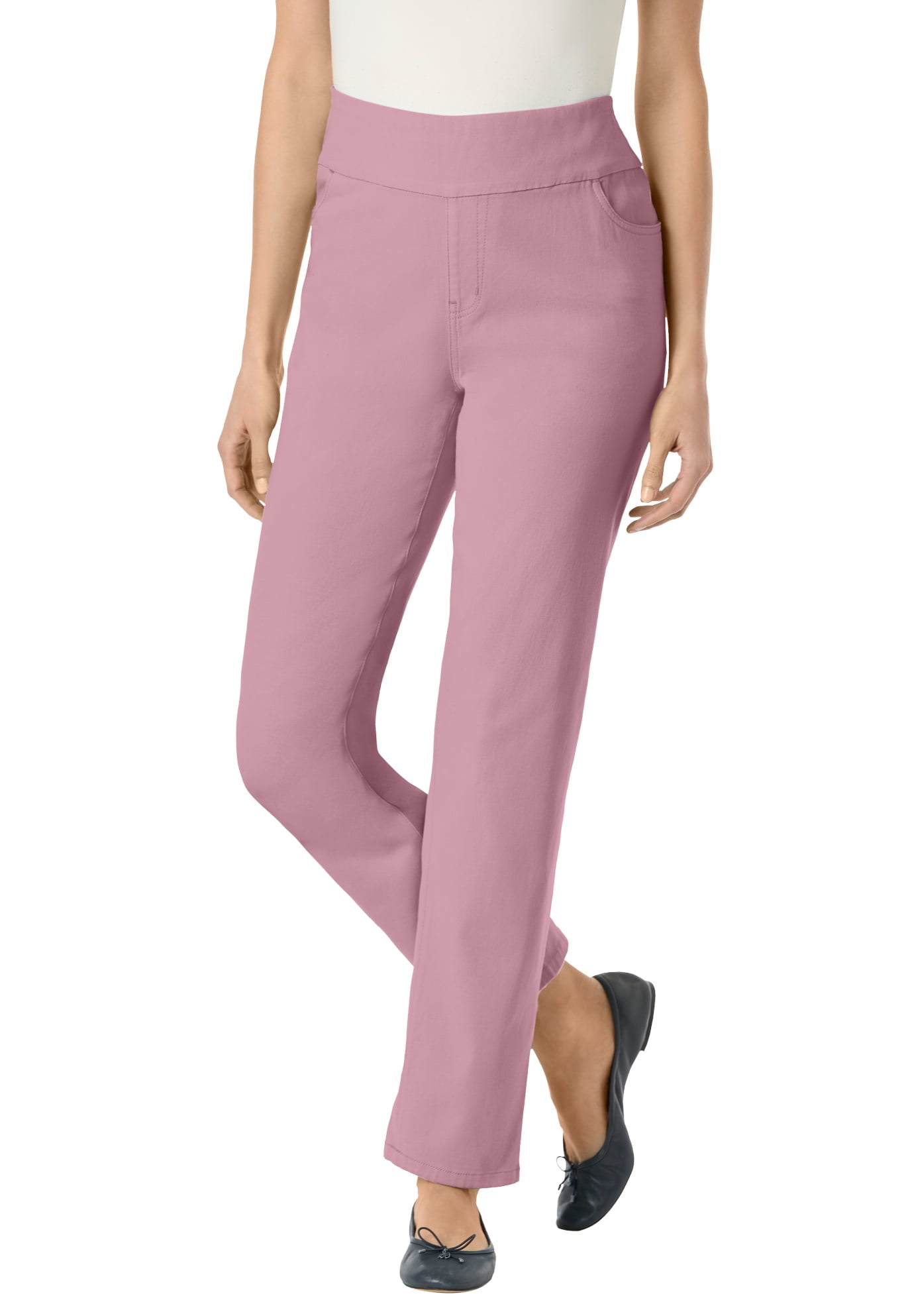 On The Plus Side - Plus Size Premium Relaxed Leg Denim Jeans