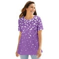 thumbnail image 1 of Woman Within Plus Size Graphic Tee, 1 of 6