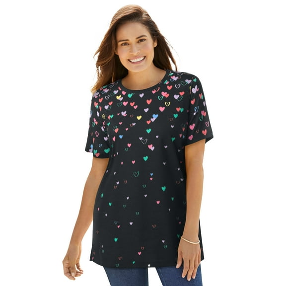 Woman Within Plus Size Graphic Tee