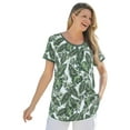 thumbnail image 1 of Woman Within Plus Size Knit Henley Tunic, 1 of 6