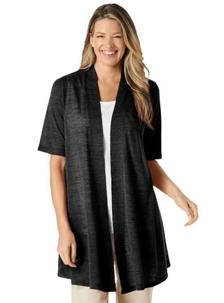 Woman Within Women s Plus Size Cardigans and Sweaters Walmart