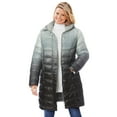 thumbnail image 1 of Woman Within Plus Size Long Packable Puffer Jacket, 1 of 5