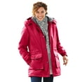 thumbnail image 1 of Woman Within Plus Size Microfiber Parka, 1 of 6