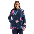 thumbnail image 1 of Woman Within Plus Size Microfleece Quarter-Zip Pullover, 1 of 6