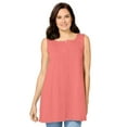 thumbnail image 1 of Woman Within Plus Size Notch Swing Tunic, 1 of 3