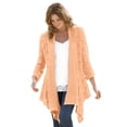 thumbnail image 1 of Woman Within Plus Size Open Front Pointelle Cardigan, 1 of 3