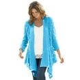 thumbnail image 1 of Woman Within Plus Size Open Front Pointelle Cardigan Sweater, 1 of 6