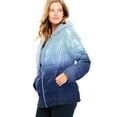 thumbnail image 1 of Woman Within Plus Size Packable Puffer Jacket, 1 of 6