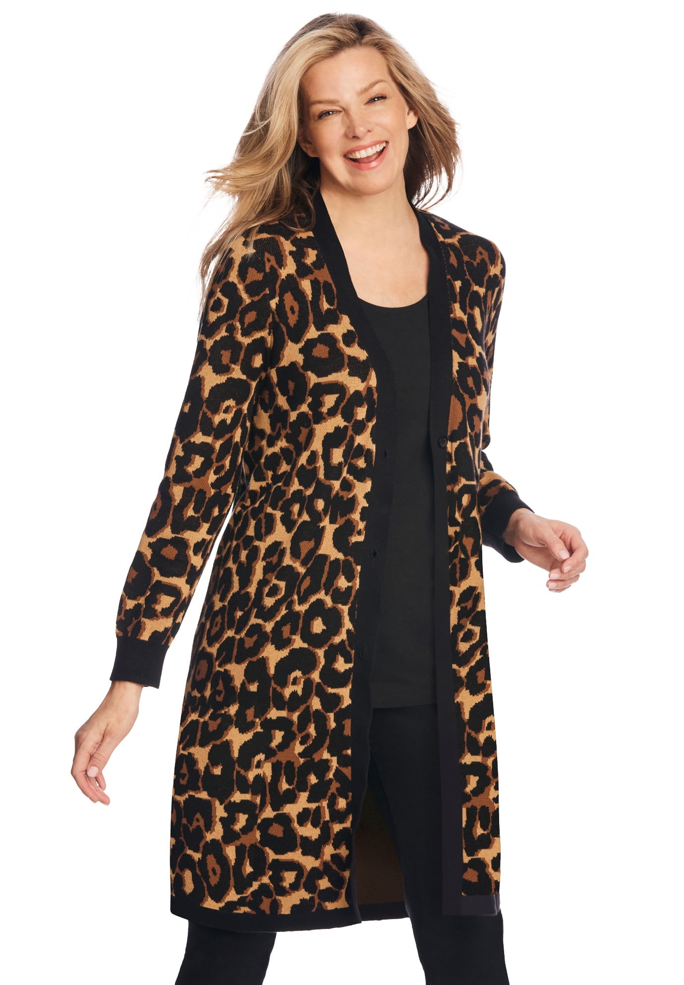 Woman Within Plus Size Perfect Cotton Duster