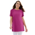 thumbnail image 1 of Woman Within Plus Size Perfect Crewneck Tunic, 1 of 5