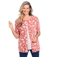 thumbnail image 1 of Woman Within Plus Size Perfect Elbow-Length Sleeve Cardigan, 1 of 6