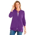 thumbnail image 1 of Woman Within Plus Size Perfect Long-Sleeve Cardigan Sweater, 1 of 6