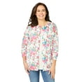 thumbnail image 1 of Woman Within Plus Size Perfect Long-Sleeve Cardigan, 1 of 3