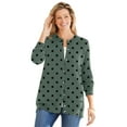 thumbnail image 1 of Woman Within Plus Size Perfect Long-Sleeve Cardigan Sweater, 1 of 6