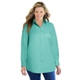 thumbnail image 1 of Woman Within Plus Size Perfect Long Sleeve Shirt, 1 of 4
