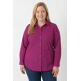 thumbnail image 1 of Woman Within Plus Size Perfect Long Sleeve Shirt, 1 of 6