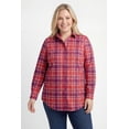 thumbnail image 1 of Woman Within Plus Size Perfect Long Sleeve Shirt, 1 of 6