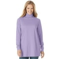 thumbnail image 1 of Woman Within Plus Size Perfect Long-Sleeve Turtleneck Tee (Petite Available), 1 of 6