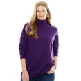 thumbnail image 1 of Woman Within Plus Size Perfect Long-Sleeve Turtleneck Tee (Petite Available), 1 of 6