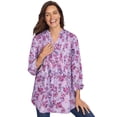 thumbnail image 1 of Woman Within Women's Plus Size Perfect Pintuck Tunic, 1 of 6