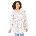 thumbnail image 1 of Woman Within Plus Size Perfect Pintuck Tunic, 1 of 6