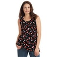 thumbnail image 1 of Woman Within Plus Size Perfect Printed Scoopneck Tank, 1 of 5