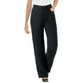 thumbnail image 1 of Woman Within Plus Size Perfect Relaxed All-Cotton Denim Five-Pocket Jeans, 1 of 6