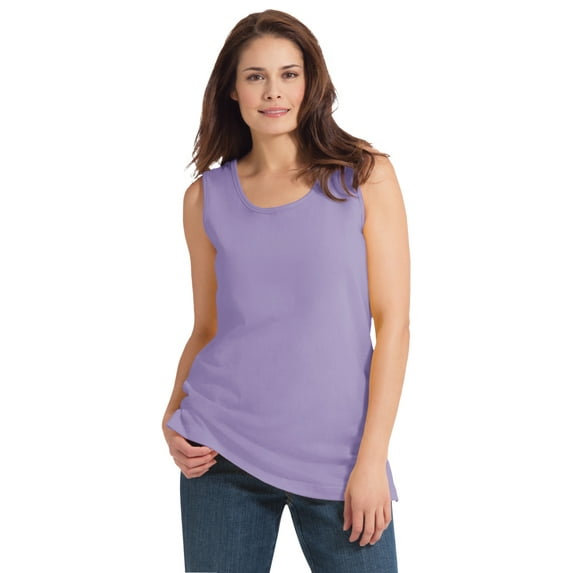Woman Within Plus Size Perfect Scoopneck Tank (Petite Available)