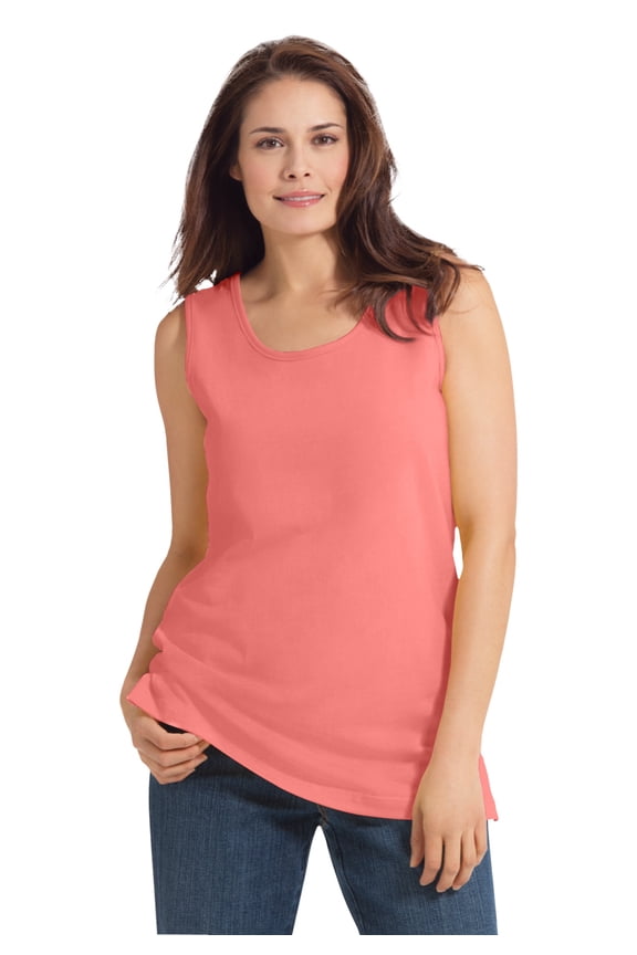 Plus Size Perfect Scoopneck Tank (Petite Available)