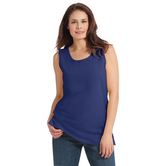 Woman Within Plus Size Perfect Scoopneck Tank (Petite Available)