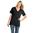 thumbnail image 1 of Woman Within Plus Size Perfect Short-Sleeve V-Neck Tee (Petite Available), 1 of 6
