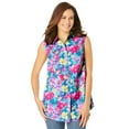 thumbnail image 1 of Woman Within Plus Size Perfect Sleeveless Shirt, 1 of 4