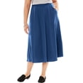 thumbnail image 1 of Woman Within Plus Size Petite 7-Day Knit A-Line Skirt, 1 of 6