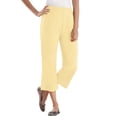 thumbnail image 1 of Woman Within Plus Size Petite 7-Day Knit Capri, 1 of 4